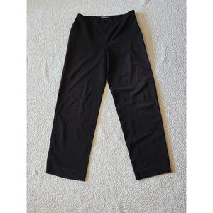 Mark Eisen George Me wide leg high-rise pull-on slacks